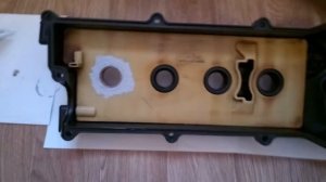 Ремонт клапанной крышки nissan march k11