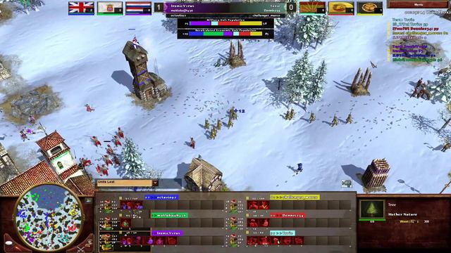 Age of Empires 3, 3v3 loyal Tournament, G2, PetePeteThePanda vs Supreme смотреть онлайн