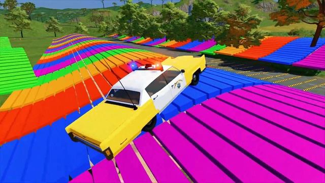 DODGE, CHEVROLET, VOLKSWAGEN, AUDI, FORD POLICE VEHICLES CARS TRANSPORTING ! FS22 смотреть онлайн