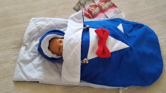 Летний конверт для новорожденного на выписку и в коляску смотреть онлайн