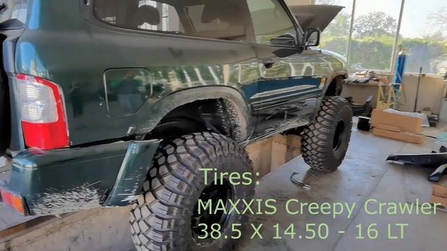 Nissan Patrol GR Y61 on 38.5 " ? 6 inch lift kit ? Project Loading... смотреть онлайн