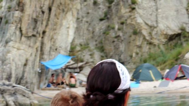 Байкал. о. Ольхон. Прогулка на катере.