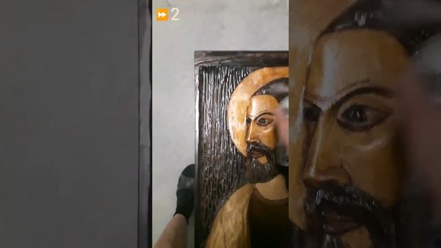 Реставрация резной иконы Иисуса Христа смотреть онлайн