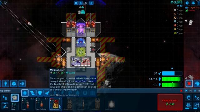 Cosmoteer - Part 2 - Time to Strengthen Ships! смотреть онлайн