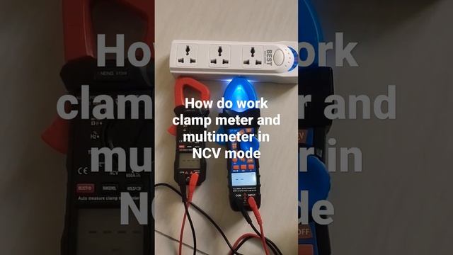 How to work Clamp meter and multimeter in NCV mode смотреть онлайн