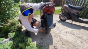 Два скутера Honda dio 34 и 35 с авито  на что смотреть как купить