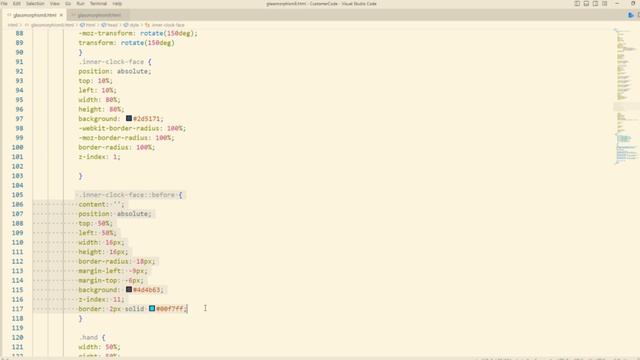 Classic Analog Clock Design Using Html(PUG) смотреть онлайн
