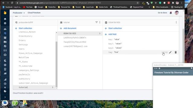 Flutter Firebase Firestore Add Data ? | Flutter Cloud Firestore CURD | #OttomanCoder смотреть онлайн