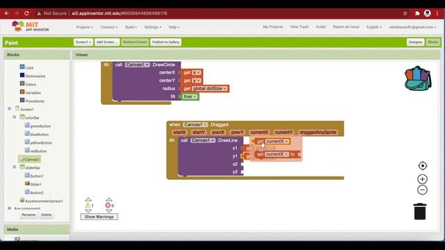Drawing App in MIT App Inventor | Paint App | Android Drawing App | MIT App Inventor Tutorial смотреть онлайн