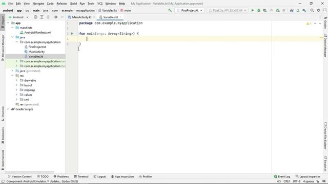 Android App development with kotlin | #part 6 | Variables in Kotlin смотреть онлайн