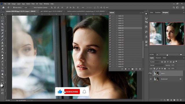 TOP 50 CINEMATIC FASHION COLOR GRADING PHOTOSHOP ACTION FREE ! смотреть онлайн