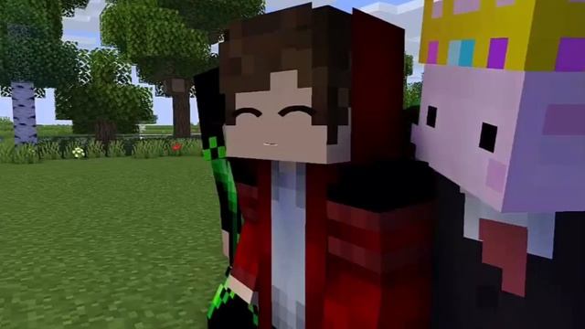 Minecraft Animation (I wanna live meme) смотреть онлайн