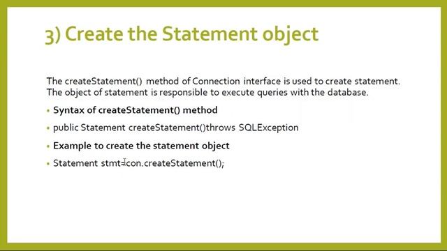 Java Database Connectivity with 5 Steps JDBC Step to make Connectivity Programming Lectures in हिंद смотреть онлайн