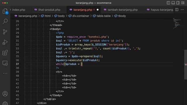 Ecommerce Part 3 | Halaman Keranjang Belanja atau Shopping Cart dengan PHP смотреть онлайн