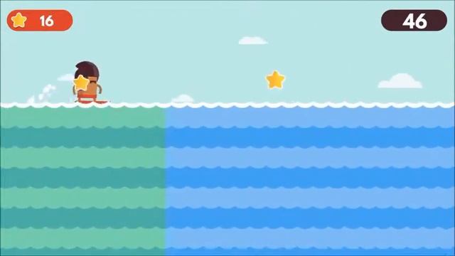 Surfingers Android iOS Gameplay смотреть онлайн