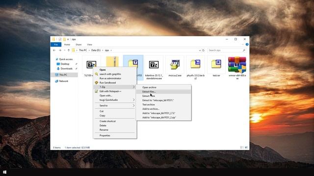 How to Install 7-ZIP for Extracting zip/rar/7z Files and More! (2023) смотреть онлайн
