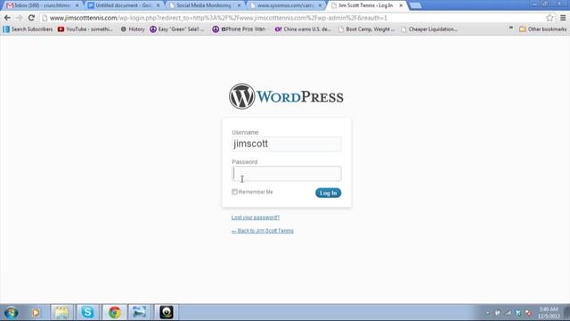 how to log in to wordpress смотреть онлайн