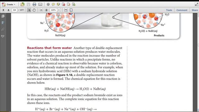9.3 Reactions in Aqueous Solutions смотреть онлайн