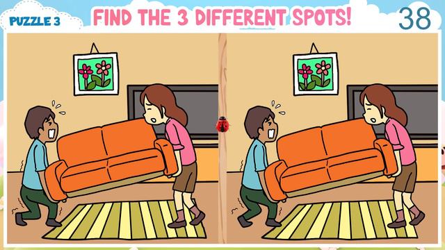 【Hard Spot the Difference】 90 Seconds Brain Exercise to Become Genius! 【Find the Difference #396】 смотреть онлайн