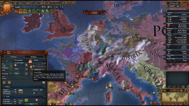 Europa Universalis 4 IV - Aragon 30 смотреть онлайн