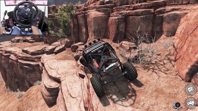 Realistic Crawler gameplay | BeamNG.drive offroading - Part 14 | Thrustmaster T300RS смотреть онлайн