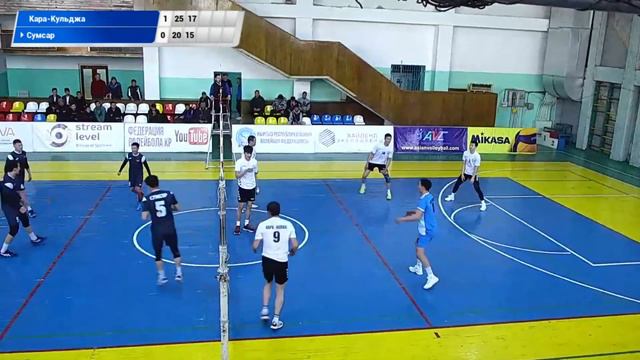 КАРА КУЛЖА – СУМСАР. КРнын эркектер арасындагы волейбол боюнча XV Чемпионатынын II туру. смотреть онлайн