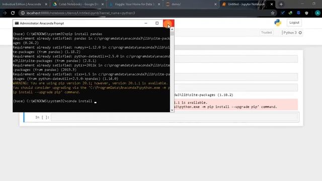 Environment Setup for ML projects | Anaconda | Google Colab | Kaggle смотреть онлайн