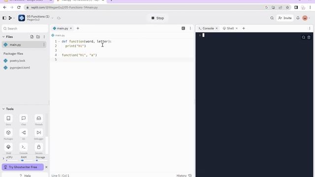 Python Class 5: Functions смотреть онлайн