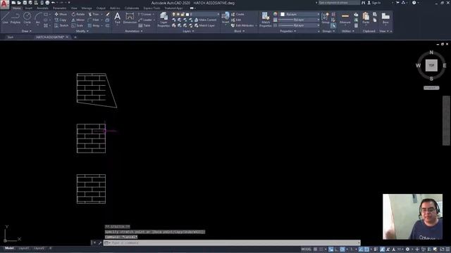 Asociar y desasociar HATCH a forma en AutoCAD смотреть онлайн