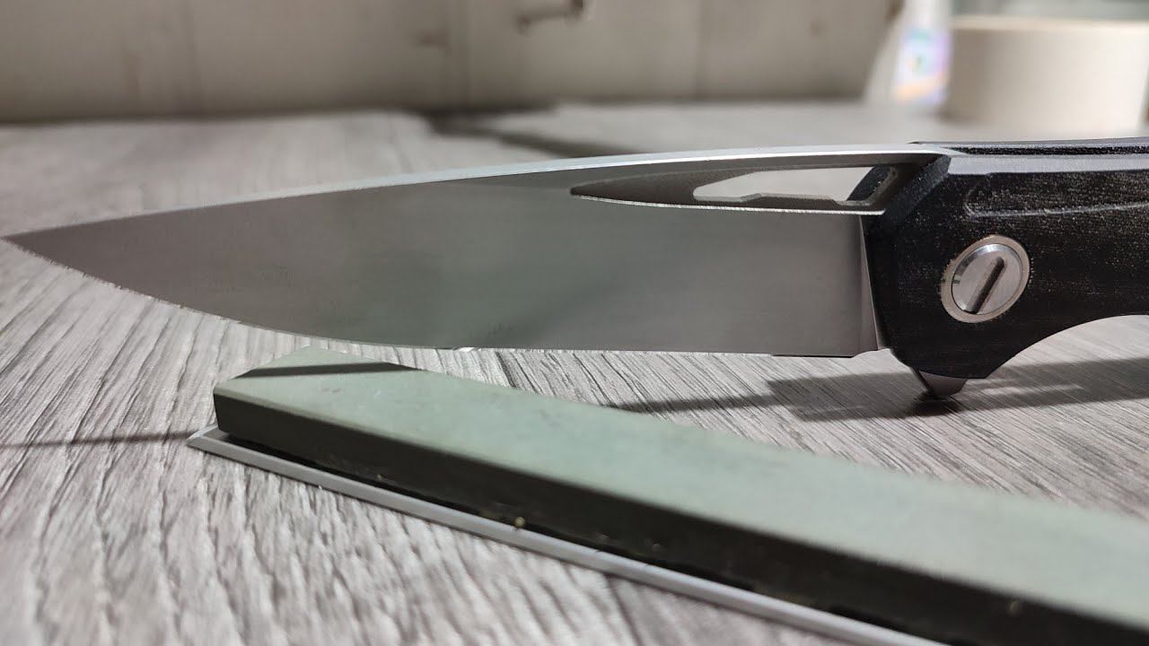 Заточка Green Thorn на сланце Green Brazzilian ч.1 доводка на порошке КК 1200 смотреть онлайн