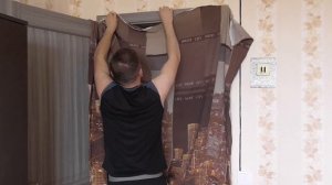 Как повесить ШТОРЫ НА ДВЕРИ