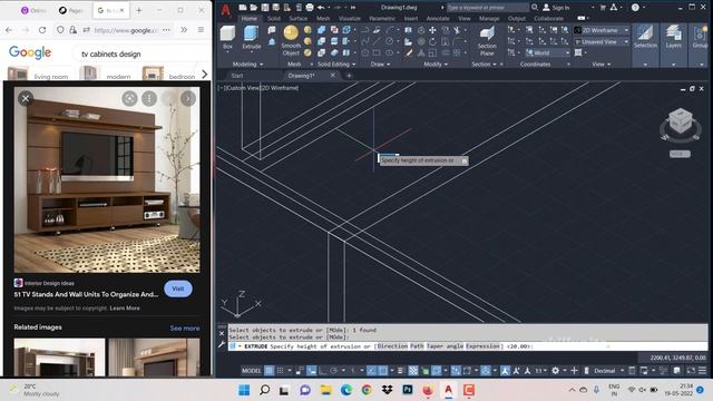 AUTOCAD 3D FOR BEGINNERS ll AUTOCAD 2021 COMPLETE COURSE ll 3D FURNITURE DESIGN смотреть онлайн