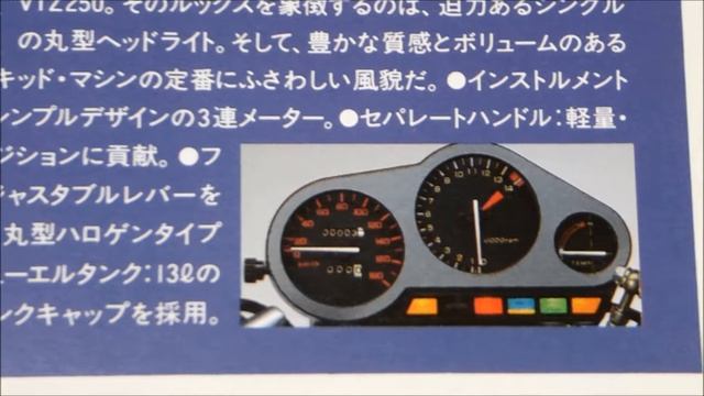HONDA VTZ250  1988年モデルカタログ MC15