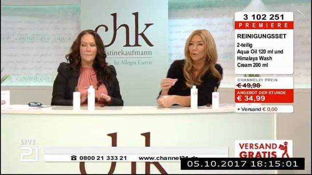 Christine Kaufmann by Allegra Curtis bei Channel21 am 05.10.2017 - Teil 3 смотреть онлайн