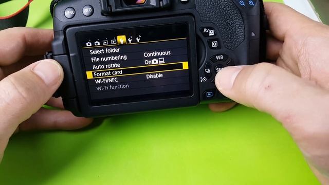 ALL CANON REBEL DSLRs: How to Format SD Card смотреть онлайн