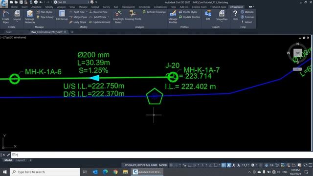 infraWizard Tutorial - Part 13: Editing Networks Using AutoCAD Commands смотреть онлайн