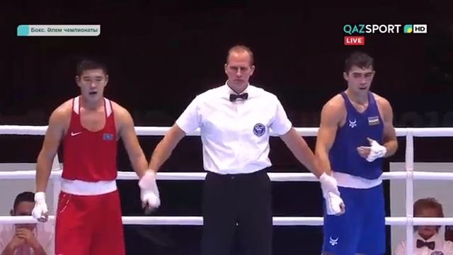 бокс ЧМ Нурдаулетов бой смотреть онлайн