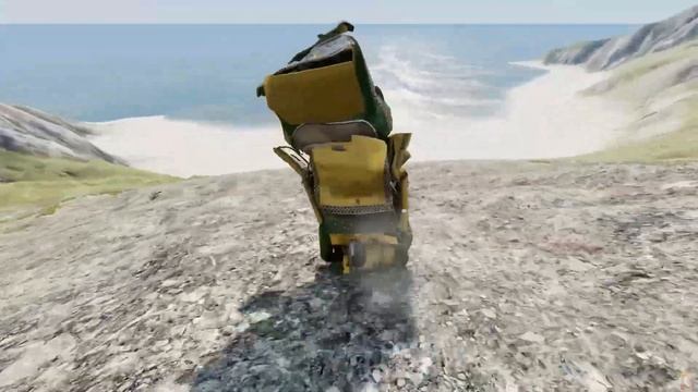 Cliff Drop #1 - BeamNG Drive | Total Takedown смотреть онлайн
