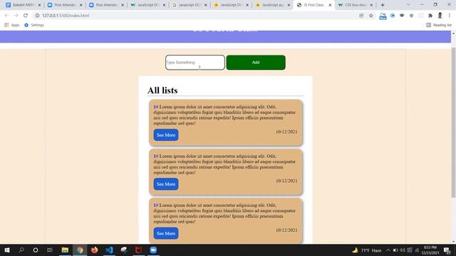 4-1. Input handling with onchange Event, Template String, DOM Node смотреть онлайн