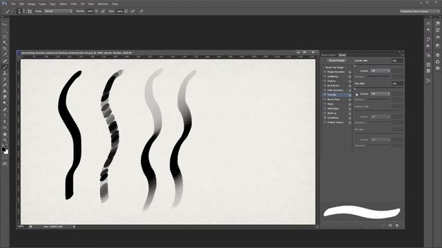 Photoshop Brushes Advanced Features: Transfer смотреть онлайн