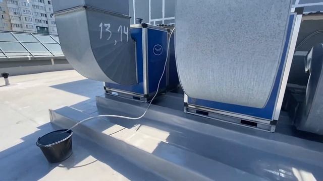 Гидроизоляция кровли напылением полимочевины