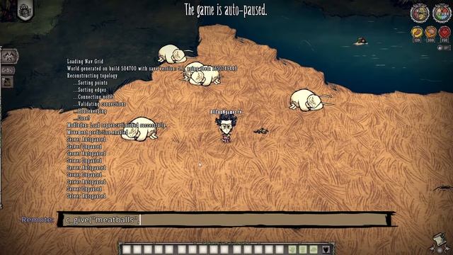 Give An Item Using Console In Don't Starve Together - How to Give An Item Using Console Commands DS смотреть онлайн