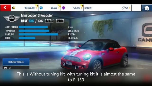 Ultimate Comparison between Ford F-150 and Mini Cooper S Roadster | Asphalt 8 смотреть онлайн
