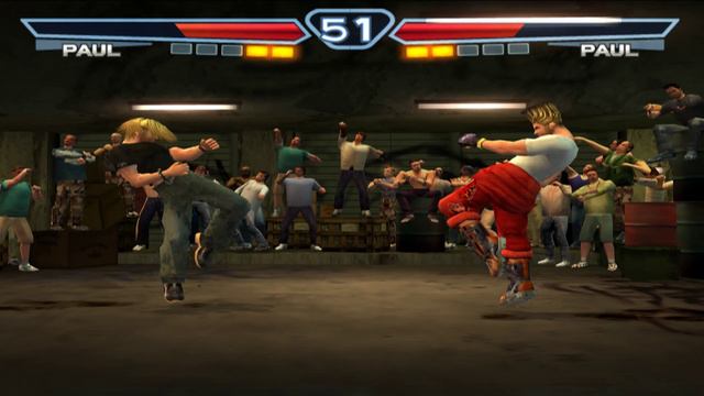 Tekken 4 Paul VS Paul (Underground)
