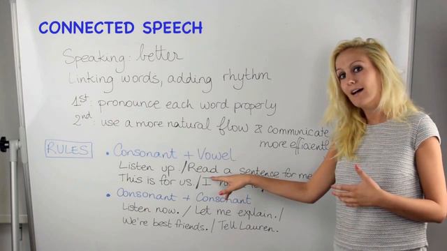 Pronunciation Tips in English: Connected Speech - Learn English with Julia смотреть онлайн