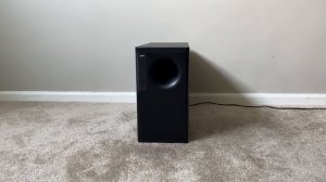 Bose Acoustimass 15 Module Home Theater Powered Active Subwoofer Speaker System