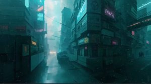 Blade Runner Ambience | Soothing Cyberpunk Ambient Music for Deep Focus and Relaxation 360°