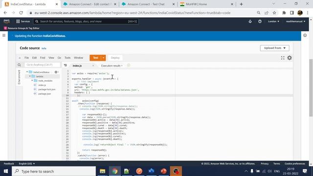 Chapter 6 Webservice Call using Lambda | Amazon Connect Tutorial | Read The Manual смотреть онлайн