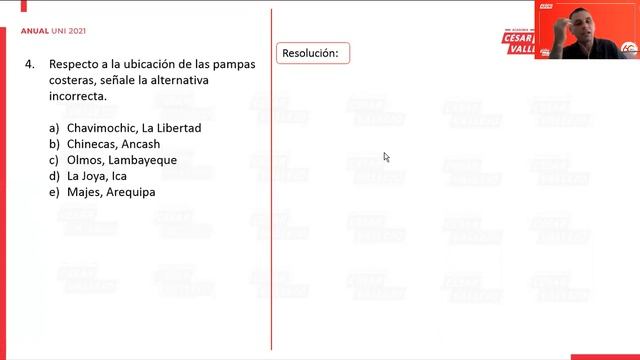UNI Anual 2021 | Semana 14 Geografía Sesión 02