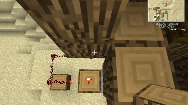 Приемник сыпучих блоков.(механизмы Minecraft) смотреть онлайн